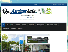 Tablet Screenshot of aardgasauto.com